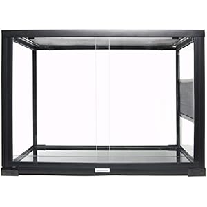 Komodo Lebensraum für Reptile mit Öffnung auf der Oberseite und der Vorderseite 60x 30x 45cm