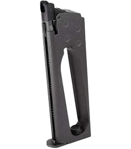 Caricatore Aggiuntivo Cybergun Per Pistole Soft Air Colt 1911 – 17 BBs 6mm, In Metallo, Compatibile Con Modelli KWC Rail Gun Series