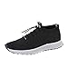 Produktbild 2018 Frühling Sommer Sportschuhe Herren,ABSOAR Männer Atmungsaktive Mesh Sneakers Socken Turnschuhe Lace up Freizeitschuhe Laufschuhe Flach Schuhe (EU:42.5/CN:44, Schwarz)