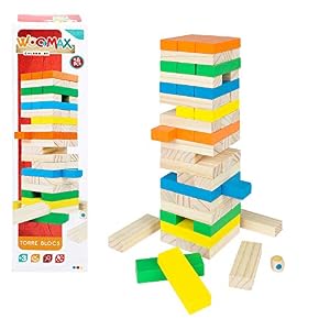 WOOMAX- Torre de bloques madera