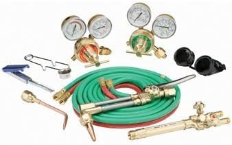 Heavy Duty Industrial Oxy-Acetylene Welding Outfit with Carrying Case by Chicago Welding