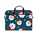 Produktbild Ahomy 14-15,4 Zoll Laptoptasche mit Weihnachtsmann und Stern aus Segeltuch für Damen und Herren
