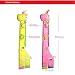 Kris&Ken Plush Growth Height Chart Hanging Ruler Nursery Wall Decor