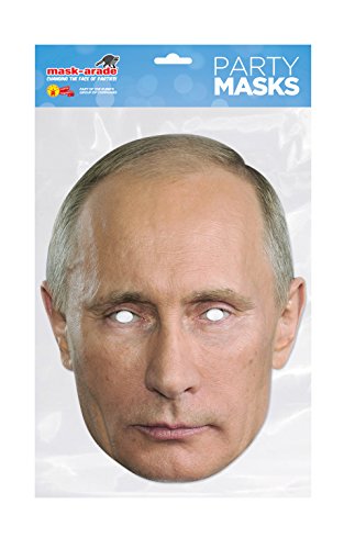 Donald Trump & Vladimir Putin Freundschafts Masken Pack mit einer Donald Trump Maske und einer Vladimir Putin Maske