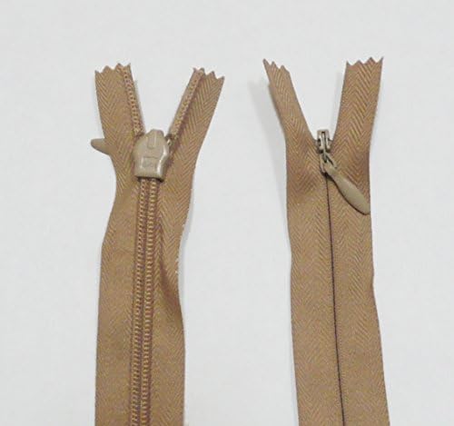 Opti 22" / 56cms Beige Concealed Invisible Zip (equivalent to YKK)