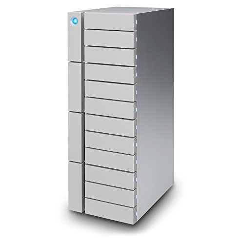 LaCie 12big Thunderbolt 3 - 120 TB, Hardware-RAID 0 / 1 / 5 / 6 / 10 / 50 JBOD , 2 x Thunderbolt™ 3, 1 x USB-C