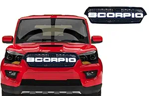 CAR SAAZ Alpha Led Front Grill Compatible with Scorpio Type 4(2018-Present)