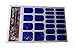 Chix Nails Nail Wraps Blue Silver Night Sky Chrome Fingers Toes Vinyl Foils Beauty Minx Style