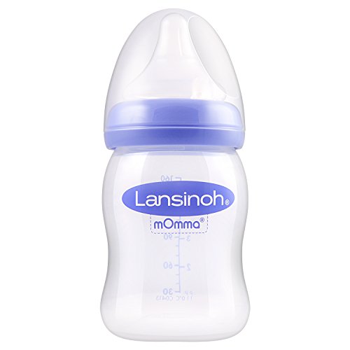 Lansinoh mOmma Fläschchen mit NaturalWave-Sauger, 160 ml