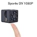 Produktbild Fishoil Sport Mini Kamera Magnetischer Spion HD 1080P 32 GB Spion Recorder mit Nachtsicht Bewegungserkennung Für die Überwachung der Heimsicherheit