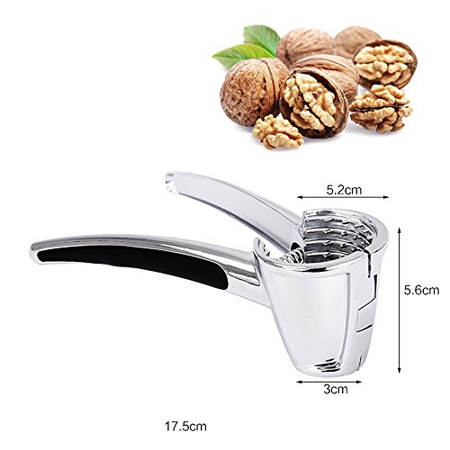 Edelstahl Nussknacker, Soriace® Praktisch Nußknacker Walnuss Knacker Flaschenöffner für Küche / Bar (A) - 7
