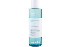 Sensilis Purify Balancing Toner, Tónico Purificante para Pieles Mixtas y Grasas con Zinc y Lino, 200 ml (Paquete de 1)