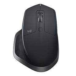 Alternative view of Logitech MX Master 2S Bluetooth Edition Wireless Mouse, Multi-Surface, Hyper-Fast Scrolling, Ergonomic, Rechargeable, Connects Up to 3 Mac/PC Computers
