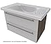 Produktbild Puris Kera Trends Waschtisch + Unterschrank (SETCO8501), Weiß, 75 cm