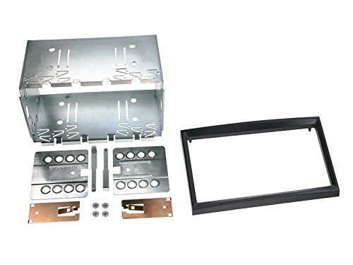 ACV Electronic Façade d'autoradio double DIN pour Peugeot 207 à partir de 2006, 207CC à partir de 2007, 307 à partir de 2001 Noir