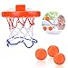 Produktbild JBSON Badespielzeug, Spaß Bad Basketballkorb für Kinder & Kleinkind mit 3 Bällen, Badewannen Schießspiel für kleine Jungen & Mädchen