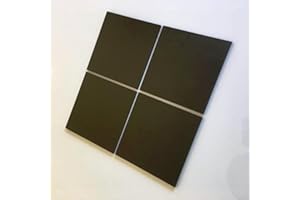 Super Cool Creations Square Tiles, Mocha Brown - Pack of Ten - 7cm x 7cm