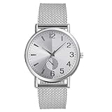 Lederband Uhren, Mode Damenuhren Roman Analog Quarz Armbanduhren Javpoo