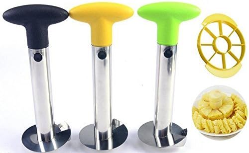 New Pineapple Peeler, Corer & Slicer - Frosted handle and Stainless Steel
