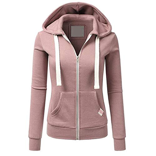Preisvergleich Produktbild Sumeiwilly Damen Kapuzenjacke Hoodie mit Fleece-Innenseite Sweatshirt Herbst Winter Fleecejacke Große Größen Übergangsjacke Sweatjacke