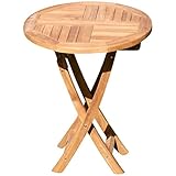 - Eleganter, sehr robuster Klapptisch, edles Design aus echtem TEAK