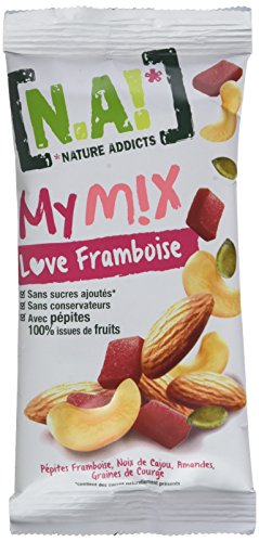 Na! My Mix Love Framboise 40 G - Lot De 8