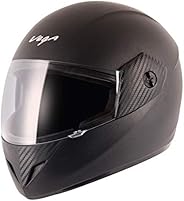 Vega Cliff CLF-LK-M Full Face Helmet (Black, M)