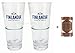 Produktbild Finlandia Vodka Wodka Glas Gläser Set - 2X Gläser 2,4cl geeicht Bar Cocktail Longdrink