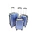 Produktbild IMEX Hartschalen Koffer Trolley in BLAU 3er SET BS-L-XL