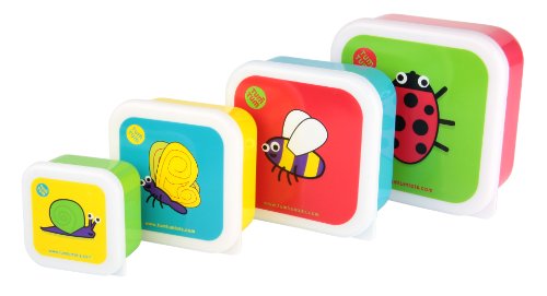 TUMTUM Children's Snack Pots (Bugs)