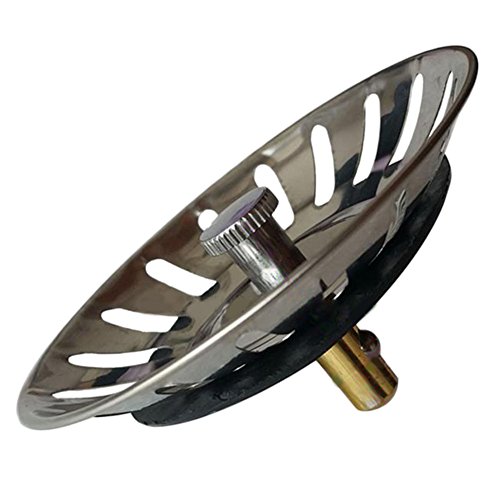 Nikgic Edelstahl Küche Spüle Filter Kitchen Sink Spüle Sieb Stahl Kitchen Sink-Sieb Stopfen für Küchenspülen