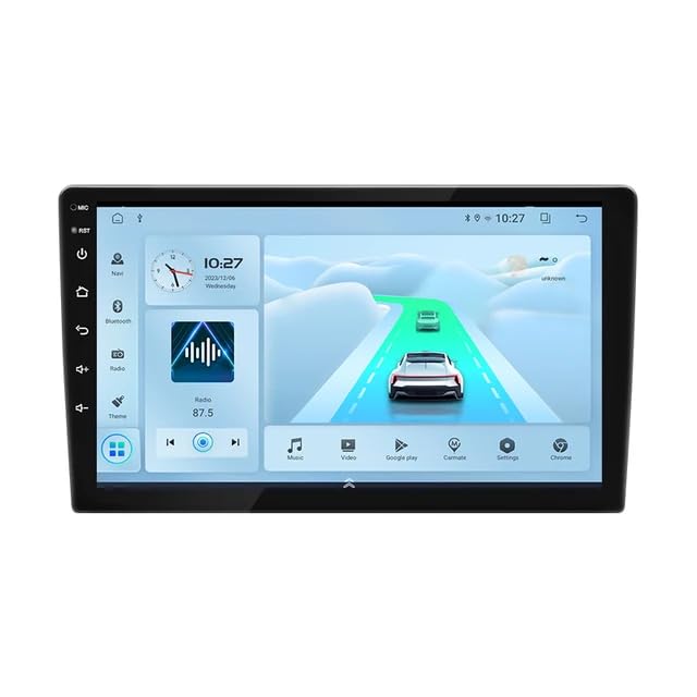 Audio Vision Universal 9 Inch Car Android 2GB Ram 32GB ROM Eco Series IPS Display with Gorilla Glass Latest Android Version