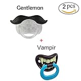 Funny Dummy Pacifier Vampire Tooth