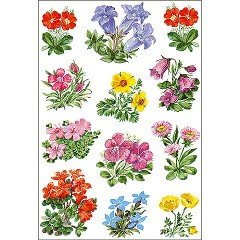 Preisvergleich Produktbild Herma Sticker DECOR Gebirgsblumen