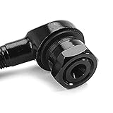 Esta ampliación universal se adapta a todos los coches, camiones ligeros y pesados, motocicletas y vehículos de ocio con válvulas estándar de neumáticos.