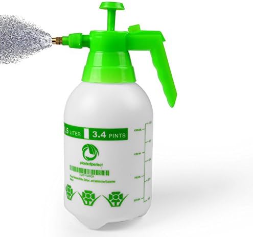 PUMP PRESSURE WATER SPRAYERS -Handheld Garden Sprayer Also Sprays Chemicals and Pesticides - Lawn Mister Bottle to Spray Weeds, Neem Oil for Plants and EVEN WASH CAR- 100% YARD SATISFACTION GUARANTEE (2L)