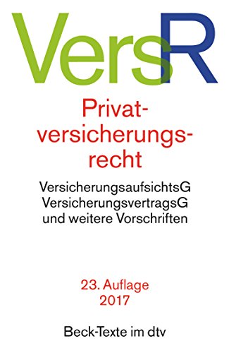 Preisvergleich Produktbild Privatversicherungsrecht (dtv Beck Texte)