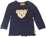 Steiff Baby Girls Sweatshirt 1/1 Arm Crew Neck Long Sleeve Sweatshirt