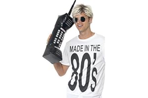 FANCY ME Inflatable Blow Up 1980s 1990s Large Mobile Phone Fancy Dress Costume Outfit Accessory Party Prop (2-Pack)