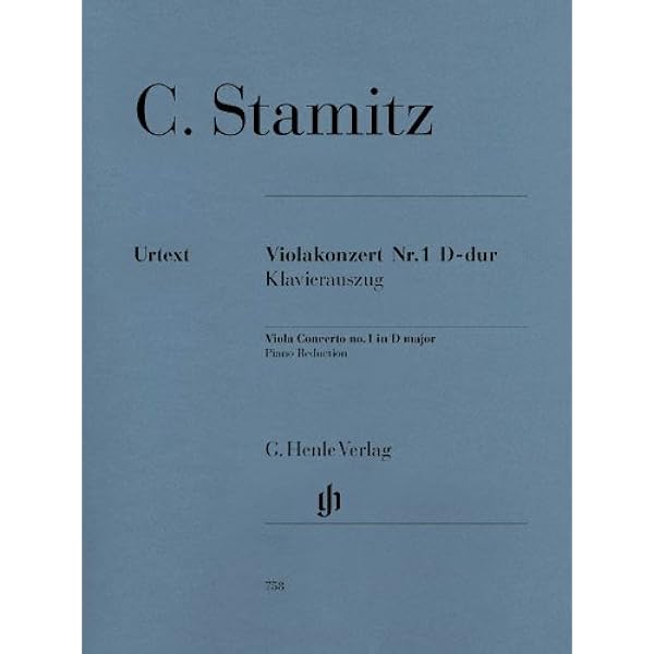 Violakonzert Nr 1 D Dur Viola Klavier Amazon De Carl Stamitz Hrsg Norbert Gertsch Annemarie Weibezahn Bucher