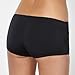 Beach Collection Womens Black Twist Front Bikini Shorts 10