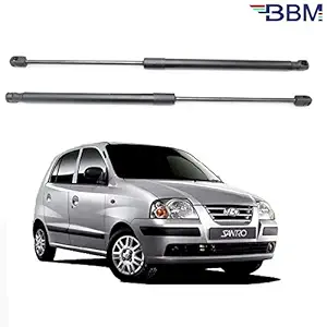 BBM Heavy Duty High Performance car Dicky Shocker/Diggi Lifter Spring compatible with Hyundai Santro Xing [ Set of 2 ]