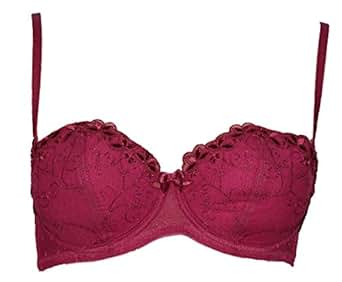 Sorbet Embroidered Padded Multiway / Strapless Bra. Sizes