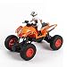 Produktbild WXIAORONG RC Motorrad, Remote Control Beach Quad Bike – Offroad Climbing Car Super Fun Speed Master Remote Control Toy für Kinder Erwachsene,Orange