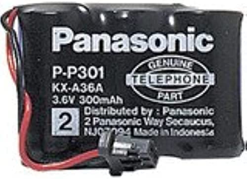 3.6 Volt 600 mah Rerchageable batterry for Panasonic Cordless Phone P-P301 KX-A36A Replacement Batteries Comptabile for Panasonic.
