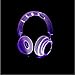 Produktbild Headset Form Acryl 3D Nachtlicht Led Stereo Vision 3D Lichter 7 Farben Ändern Usb Schlafzimmer Nachtlicht Schreibtischlampe Als Geschenk, Fernbedienung und Touch