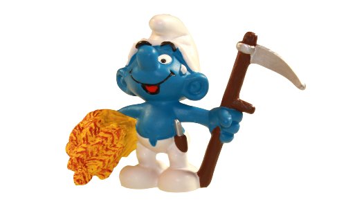 Preisvergleich Produktbild Schleich - 21010 - Schlumpf Bauer mit sense
