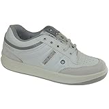Entrega en 24 horas Paredes Estrella Deportivo Sneaker Piel Ancho y Piso Grueso para Hombre Blanco Talla 43