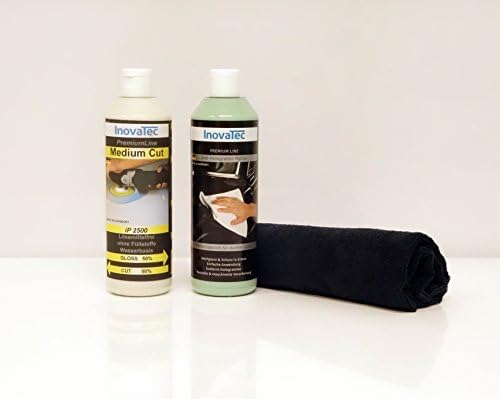 IP Medium Cut Cutting Compound Paste 2500 Set Anti-Hologram Polish 250 ml