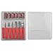 Pinkiou Nail Art Electric Nail Drill Manicure File Kit Nail Polish Machine Set with 6 Acrylic Gel Remover Pedicure Tools